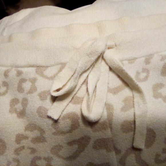 Barefoot Dream CCL Animal Print Joggers/Track pants, Cream and Stone sz 1x - Picture 10 of 10